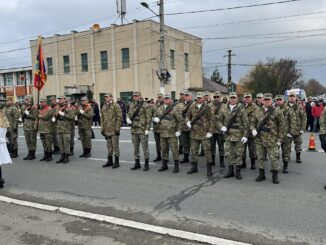 Ceremonie de 1 decembrie la Murfatlar. FOTO Florin Boboc / CTnews