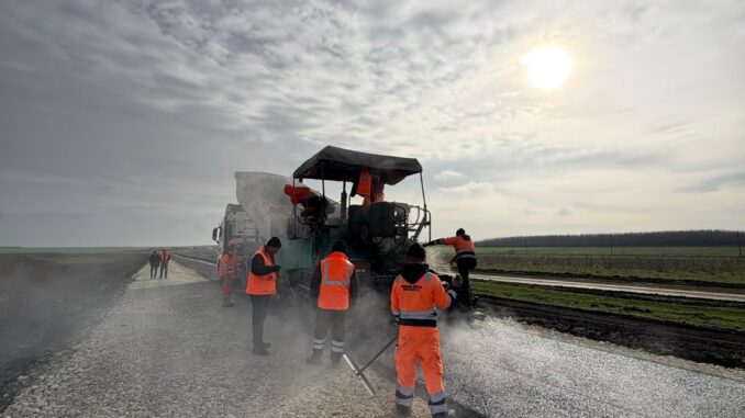 Lucrări de modernizare realizate de Drumuri Județene Constanța