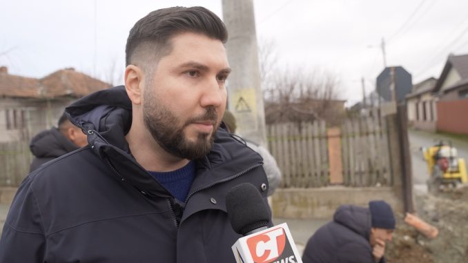 Cătălin Marian Apostol, primarul interimar al orașului Cernavodă. FOTO Mitică Raftu / CTnews.ro