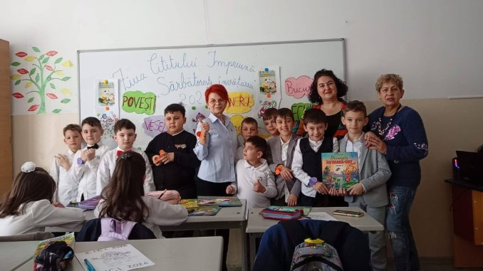 Ziua Cititului Împreună, la Năvodari. FOTO Primăria Năvodari