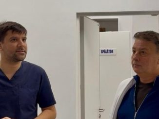 Florin Mitroi la spitalul județean